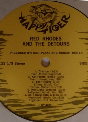 Red Rhodes And The Detours (11) : Live At The Palomino (LP, Album)