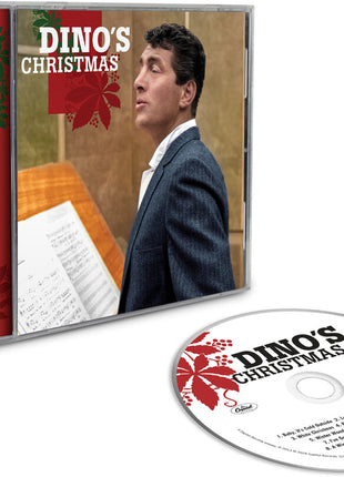 the album cover for Dean Martin - Dino's Christmas [CD]