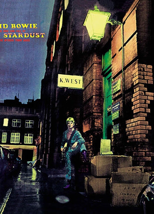 the album cover for David Bowie - Rise And Fall Of Ziggy Stardust And The Spiders
