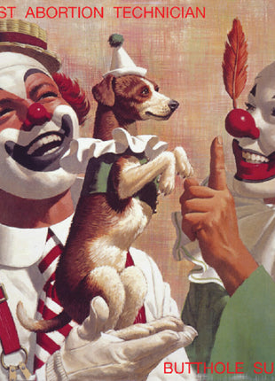 the album cover for Butthole Surfers - Locust Abortion Technician