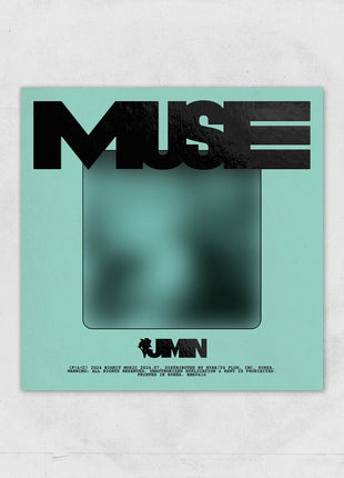 the album cover for Jimin (BTS) - MUSE [BLOOMING ver.]