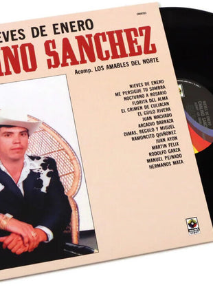 the album cover for Chalino Sanchez - Nieves de Enero [LP]