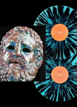 Foxing - Foxing - Ice Blue with Black Splatter (Vinyl) (New (N))