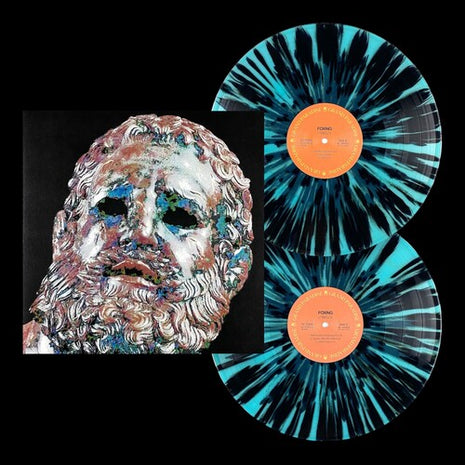 Foxing - Foxing - Ice Blue with Black Splatter (Vinyl) (New (N))
