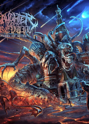 the album cover for Slaughter to Prevail - Chapters Of Misery [Clear Vinyl] (Ep) (Gol) (Ylw)