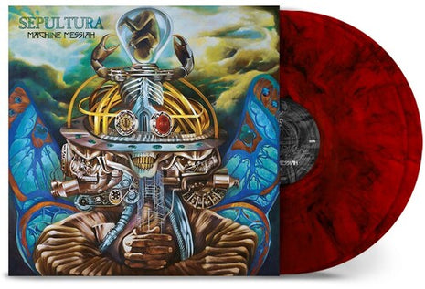 Sepultura - Machine Messiah (40th Anniversary Edition) - Red Ruby Marble (Vinyl) (New (N))