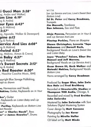 Sugar Blue : In Your Eyes (CD, Album)