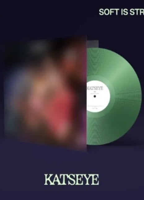 the album cover for KATSEYE - SIS (Soft Is Strong) [Opaque Vintage Bottle Vinyl]