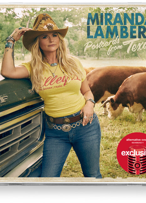 the album cover for Miranda Lambert - Postcards From Texas (Altc)