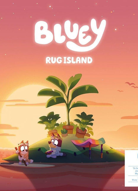 the album cover for Bluey - Rug Island [CD]