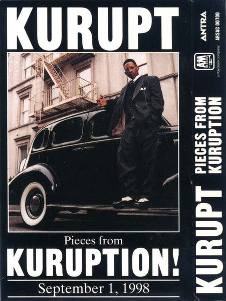 Kurupt : Pieces From Kuruption! September 1, 1998 (Cass, Promo, Smplr)