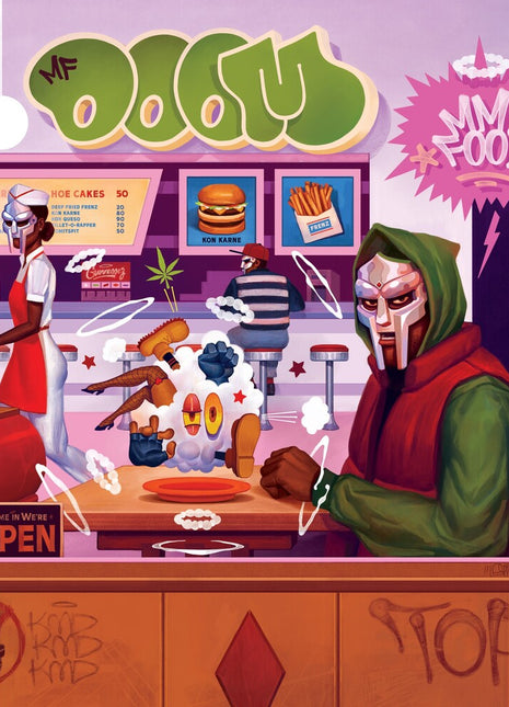 the album cover for MF DOOM - MM...FOOD (20th Anniversary) [CD]