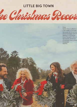 the album cover for Little Big Town - The Christmas Record