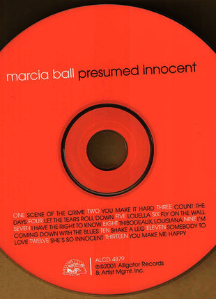 Marcia Ball : Presumed Innocent (CD, Album)