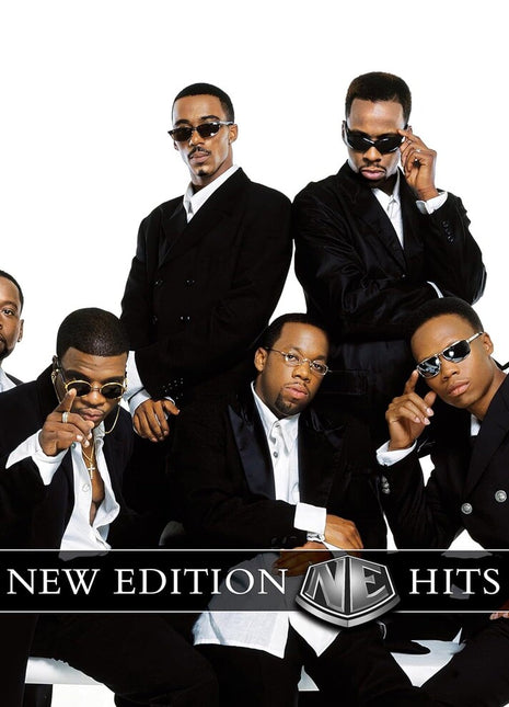 the album cover for New Edition - Hits