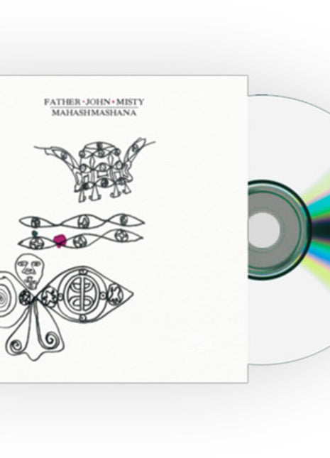 the album cover for Father John Misty - Mahashmashana