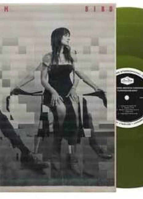 the album cover for Andrew Bird &amp; Madison Cunningham - Cunningham Bird [Indie Exclusive Translucent Forest Green vinyl]