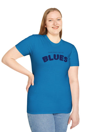 Damn Right, I Got the Blues T-Shirt | Retro Text Tee, Music Mood
