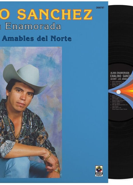 the album cover for Chalino Sanchez - Alma Enamorada -  [LP]