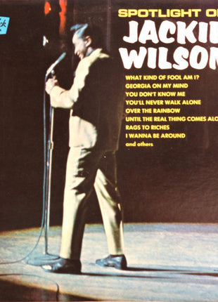 Jackie Wilson : Spotlight On Jackie Wilson (LP, Album, Mono)