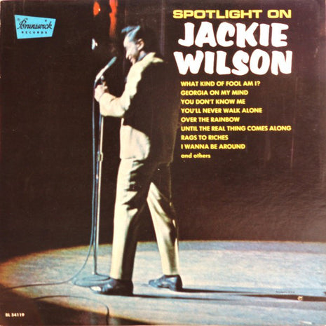 Jackie Wilson : Spotlight On Jackie Wilson (LP, Album, Mono)