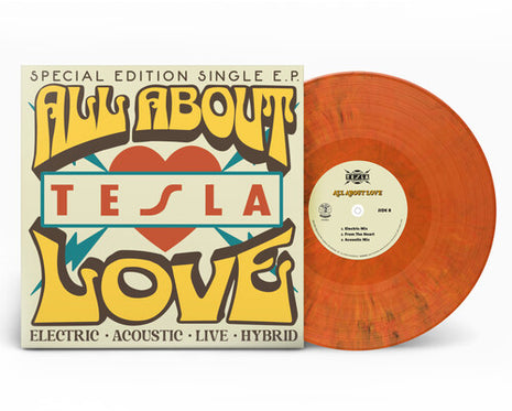 Tesla - All About Love - Orange (Vinyl) (New (N))