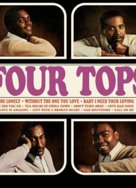 the album cover for Four Tops - Four Tops (Mono Edition) (Mono)