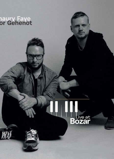 the album cover for Faye, Amaury / Gehenot, Igor - Live at Bozar