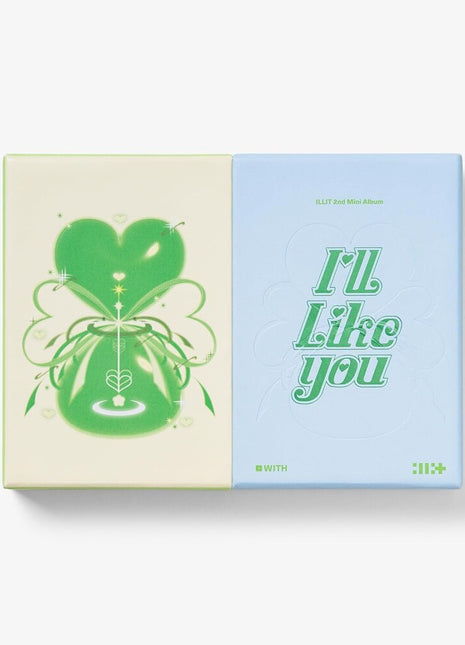 the album cover for ILLIT - I'll Like You [With Ver.] 