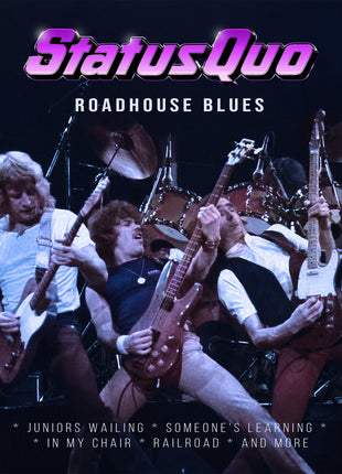 the album cover for Status Quo - Roadhouse Blues [Colored Vinyl] [Limited Edition] (Pnk)