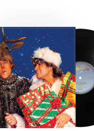 the album cover for Wham - Last Christmas: 40th Anniversary [Black]