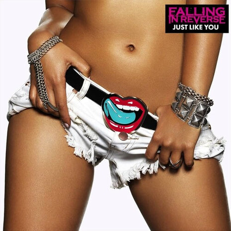 Falling in Reverse - Just Like You - Anniversary Edition- Clear W/Neon Pink Splatter (Vinyl) (New (N))