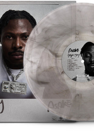 the album cover for Asake - Lungu Boy [Clear Vinyl]