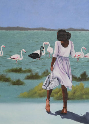 the album cover for Sunny War - Armageddon In A Summer Dress [Indie Exclusive Autographed Pink LP]