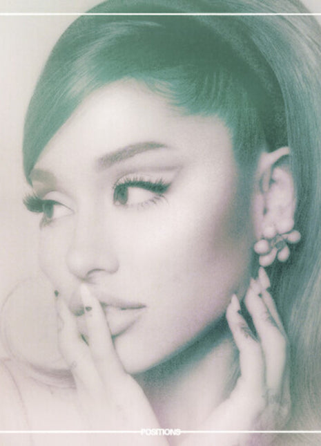 the album cover for Ariana Grande - Positions