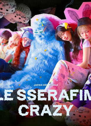 the album cover for LE SSERAFIM - Crazy (Limited Edition A) 