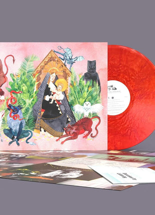 the album cover for Father John Misty - I Love You, Honeybear (Single Lp Remaster) [Colored Vinyl]