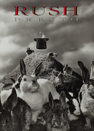 the album cover for Rush - Presto (Bme)