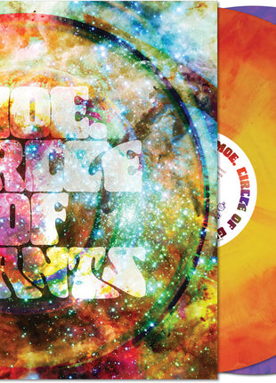 the album cover for moe. - Circle Of Giants [Orange and Purple Swirl 2LP]