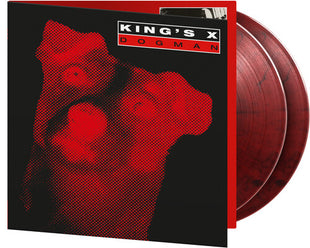 King's X - Dogman - Limited Gatefold 180-Gram Black & Red Marble Colored Vinyl (Vinyl) (New (N))
