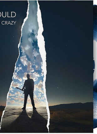 the album cover for Bob Mould - Here We Go Crazy [Indie Exclusive Multicolor Smush LP]