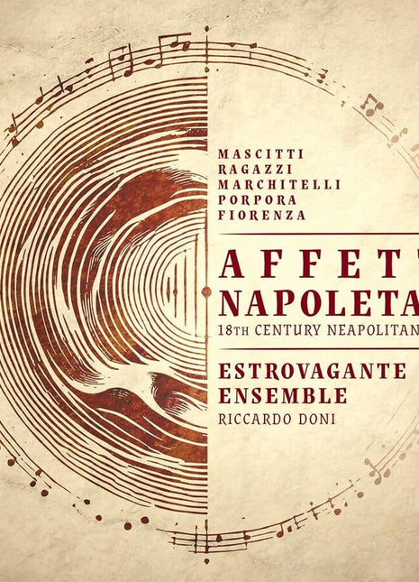 the album cover for Estrovagante Ensemble / Riccardo Doni - 18th Century Neapolitan Music (Ita)