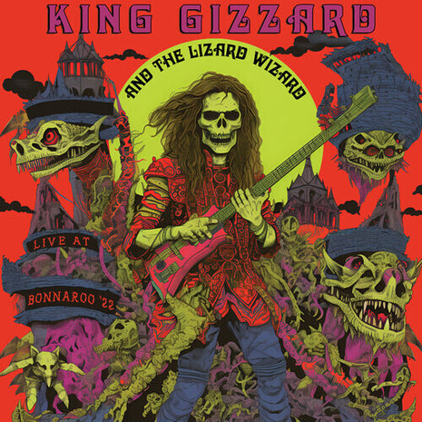 King Gizzard and the Lizard Wizard - Live at Bonnaroo 22 - Red & Yellow (Vinyl) (New (N))