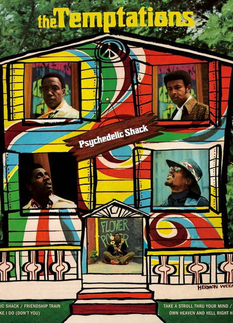 the album cover for Temptations - Psychedelic Shack [Limited Edition]