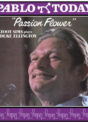 the album cover for Zoot Sims - Passion Flower (Zoot Sims Plays Duke Ellington)