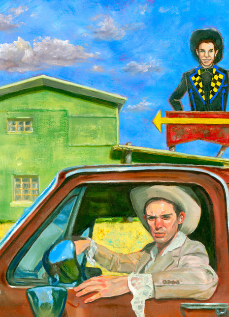 the album cover for Hayden Pedigo - I'll Be Waving As You Drive Away