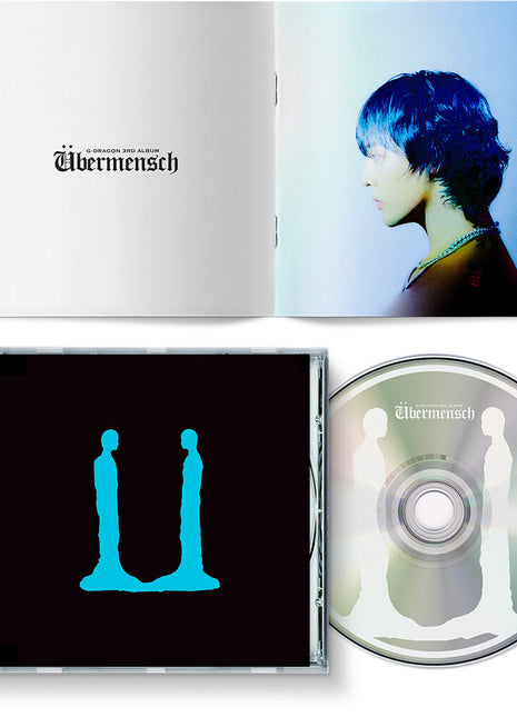 the album cover for G-Dragon - Ubermensch - Blue Version (Blue)