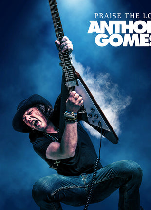 the album cover for Anthony Gomes - Praise The Loud