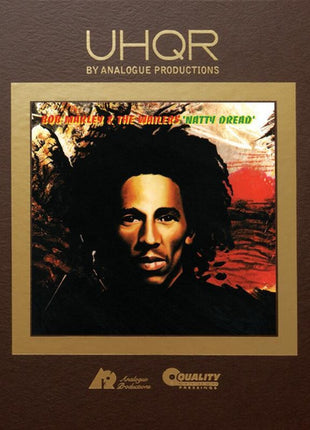 the album cover for Bob & the Wailers Marley - Natty Dread (lp Box/33 1/3 Rpm/180g/clarity Vinyl)