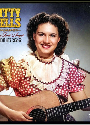 the album cover for Kitty Wells - Honky Tonk Angel: A Decade Of Hits 1952-62